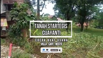 MP03 Tanah Komersial Cocok Buat Villa Cafe Resto - Jayanti Bogor