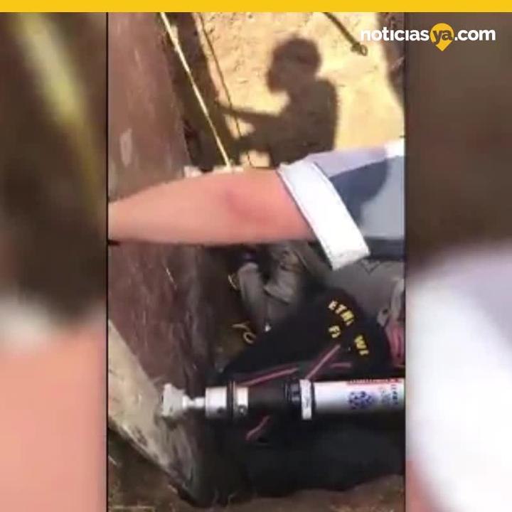 Rescatan a recién nacida de un drenaje pluvial en Sudáfrica