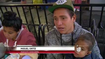 Primer bebé de la caravana nacido en San Diego