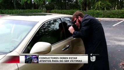VIDEO: Prevención sobre el robo de autos