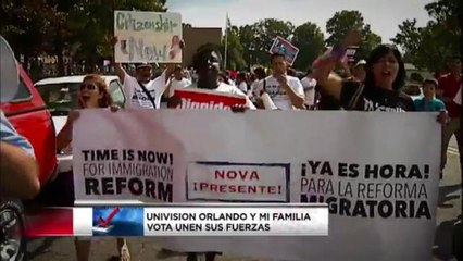 VIDEO: Univision Orlando y Mi Familia Vota unen sus fuerzas