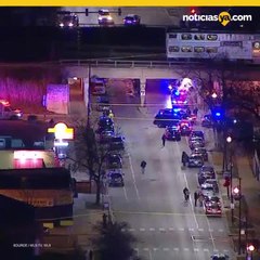 VIDEO: 2 policías mueren tras ser impactados por tren en Chicago