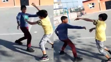 Çocukları yumruk yumruğa dövüştürüp, tezahüratı yaptılar