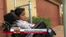 Liberan a niña de 7 años con parálisis y su padre de centro de detención