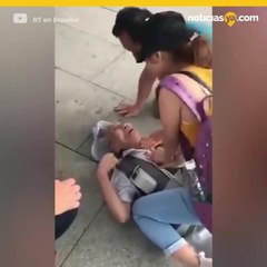 Estudiante de medicina salva a abuelo