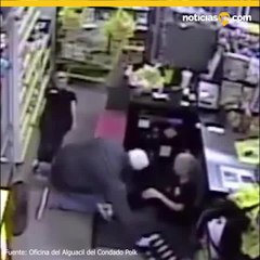 Ladrones atan a empleados de un Dollar General en Lakeland