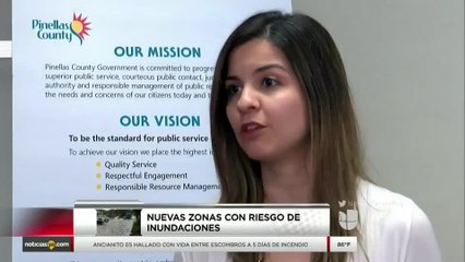 FEMA publica nuevo mapa de zonas de riesgo de inundaciones en Pinellas