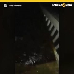 VIDEO: Florence toca tierra en Carolina del Norte y baja a categoría 1