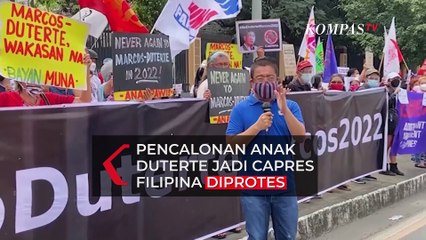 Pencalonan Putri Duterte jadi Wakil Presiden Filipina Diwarnai Aksi Protes