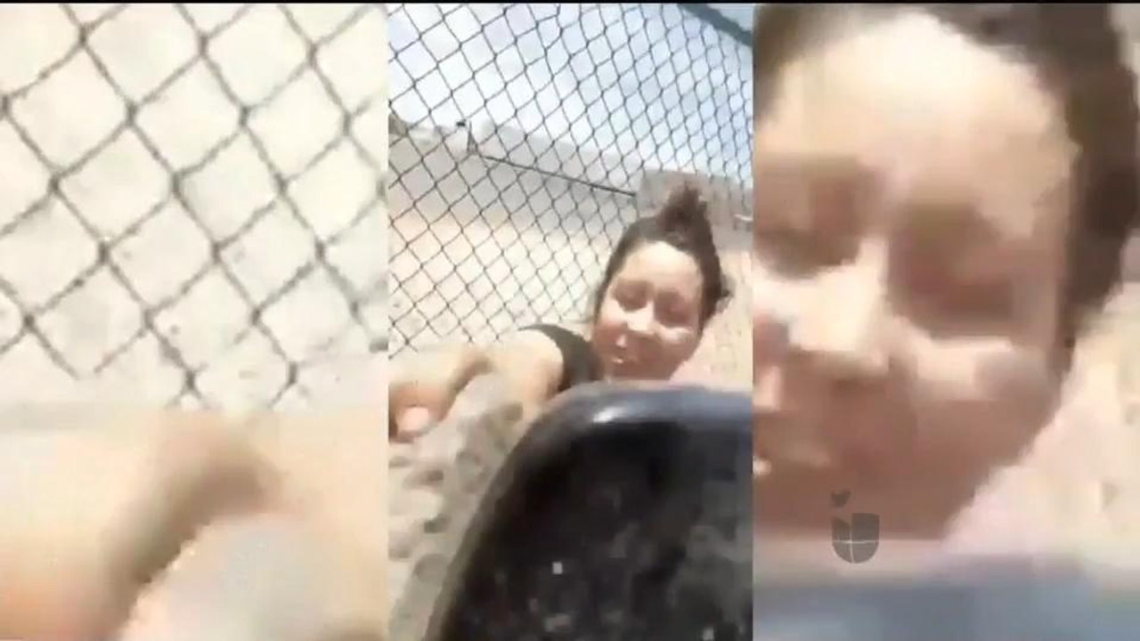pelea en el puente
