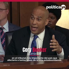 Kamala Harris y Cory Booker sobre audiencia de Kavanaugh
