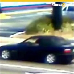 Autoridades buscan a conductor sospechoso de violencia en la carretera