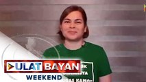 Davao City Mayor Sara Duterte, sinabing pinili nyang tumakbo bilang Vice President para pagbigyan ang kanyang mga taga-suporta