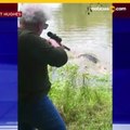 Alcaldesa mata a cocodrilo