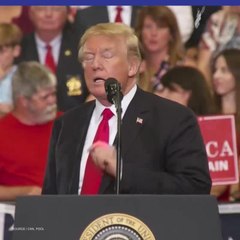 Trump pide a seguidores que griten animales