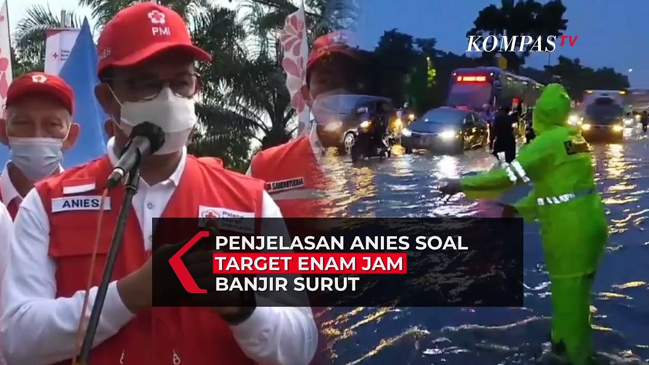 [full] Penjelasan Anies Baswedan Soal Banjir Jakarta Surut Dalam Enam