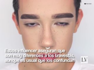 Los hombres que difunden el maquillage sin género