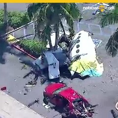 5 personas mueren tras caer avioneta en el sur de California