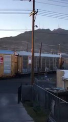 Peligros del tren en El Paso