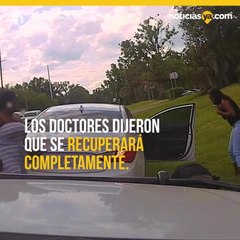 VIDEO: Policía lleva a bebé inconsciente a sala de emergencia en Florida