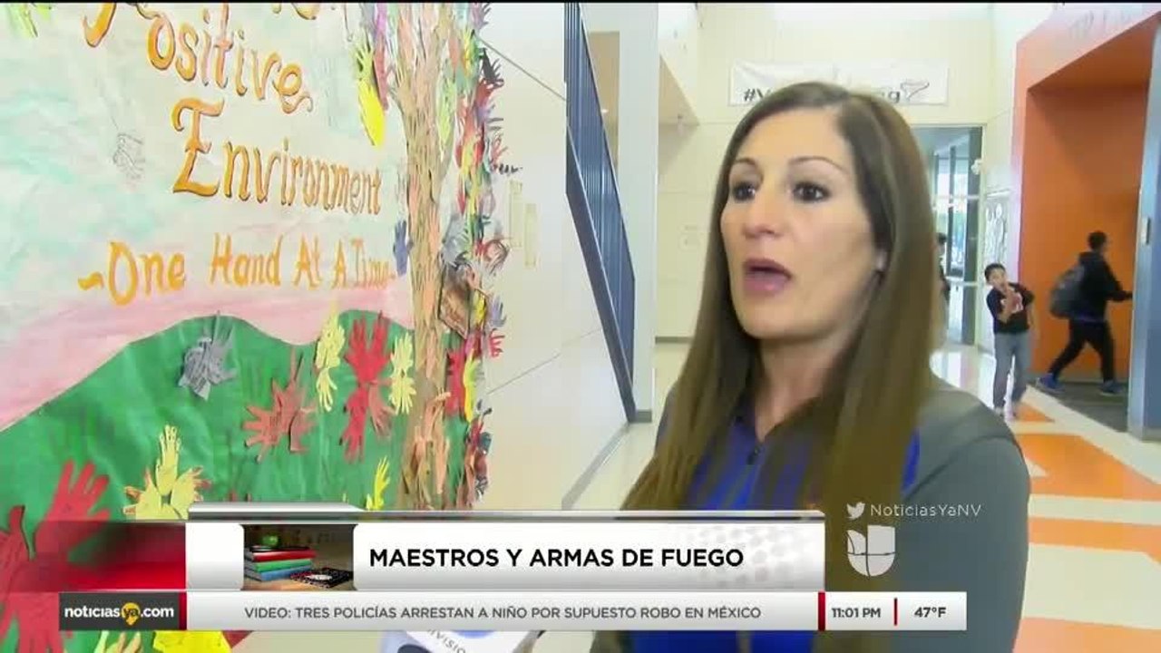 Noticias Nevada 11pm 022318 - PKG NEVADA TEACHERS WITH GUNS