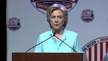 Hillary Clinton habla ante la Conferencia hillary clinton, democratas, periodistas hispanos, latinos, reforma, migratoria, donald trump, NABJNAHJ16