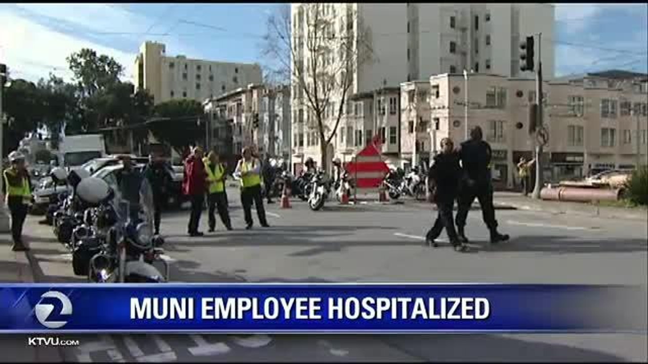Muni inspector struck by large truck in San Francisco - Story  KTVU - httpwww.ktvu.comnewsmuni-employee-struck-by-large-vehicle-in-san-francisco (1)