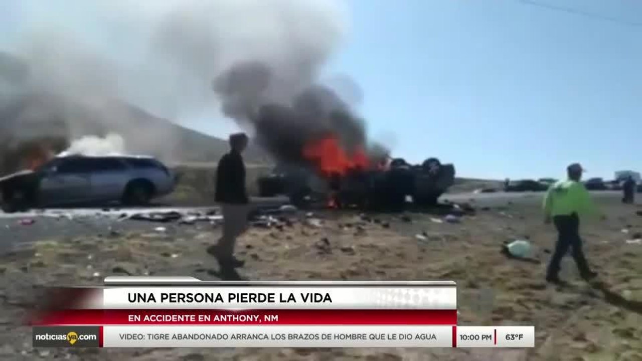 Accidente Anthony