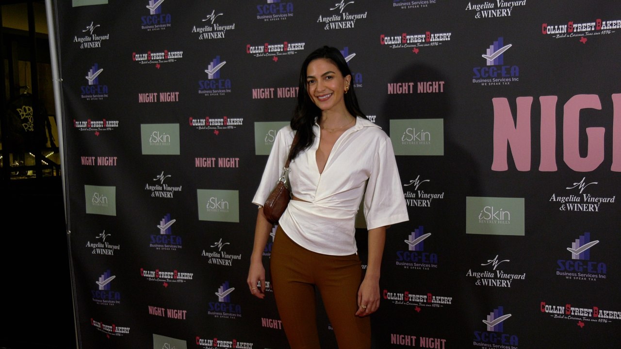 Natalee Linez "Night Night" Film Premiere Red Carpet Fashion
