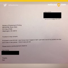 Billetes rotos son repuestos en bancos y por el gobierno