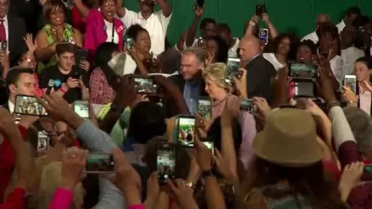 Hillary Clinton a punto de anunciar su vice presidente