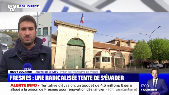 Une détenue a tenté de s'évader de la prison de Fresnes ce dimanche