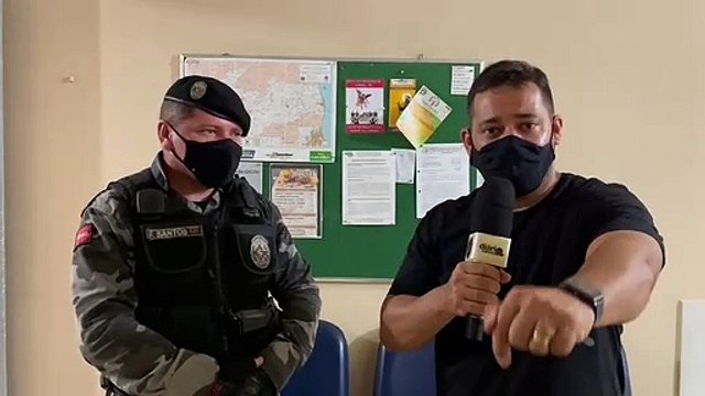 Em Pombal, homem foge ao ver guarnição da PM e é detido com revólver e munições intactas