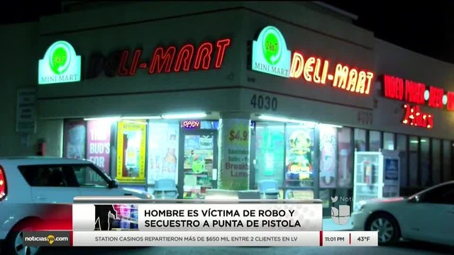 Noticias Nevada 11pm 012318 - ROBO A PUNTA DE PISTOLA