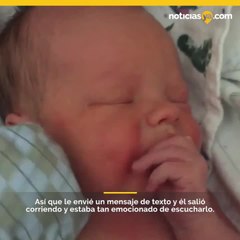 VIDEO: Graba emotivo mensaje para su hijo antes de darlo en adopción