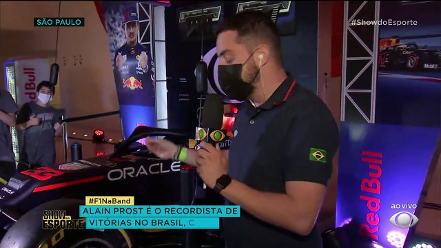Você acha que consegue fazer um pitstop em quanto tempo? Esse é o desafio instalado no auditório do Ibirapuera em SP. Dá uma olhada no nosso giro de repórteres na #F1naBand.
