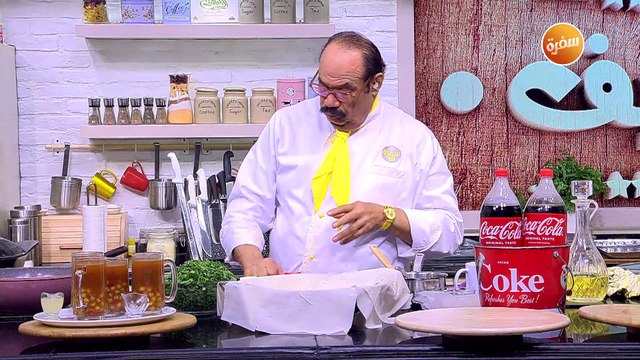 سبانخ باللحمة المفرومة و البشاميل | الشيف شربيني