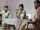 संपर्क सभा :  पुलिस कर्मियों को अनुशासन के साथ रहने की दी सीख। देखे वीडियो