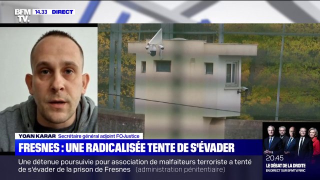 La tentative d'évasion à la prison de Fresnes pose questions sur la vétusté de l'infrastructure , pour le secrétaire général adjoint FO-justice