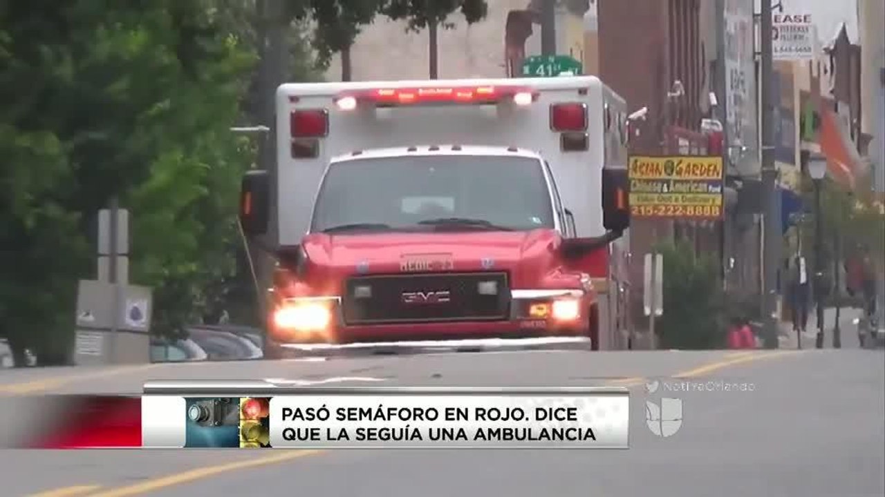 ¿Qué hacer si lo sigue una ambulancia?