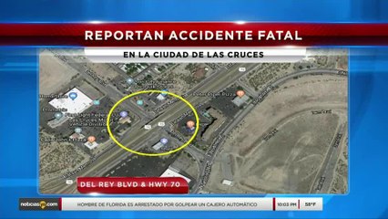 Accidente en Las Cruces camión