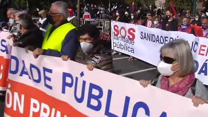 Concentración en Santiago para denunciar el grave deterioro de la atención primaria
