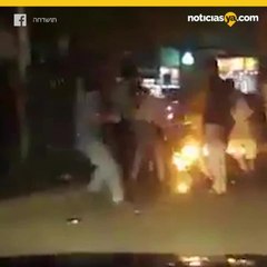 Funcionario se prende fuego como protesta por falta de pago