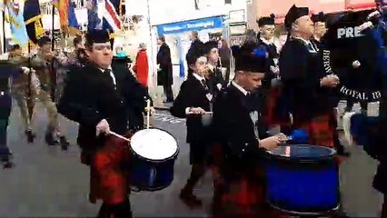 Berwick Remembrance Sunday parade