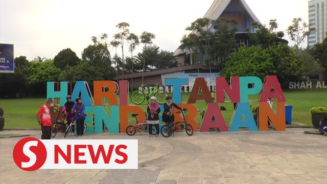 Fun and smiles as Shah Alam resumes monthly vehicle-free day event