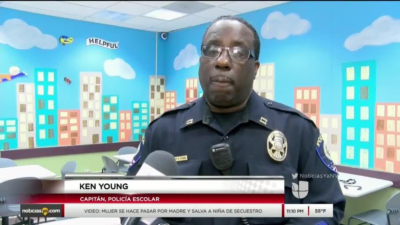 Noticias Nevada 11pm 022218 - CCSD STUDENT THREAT ARRESTED