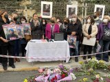 Kılıçlı saldırıda hayatını kaybeden Başak Cengiz için Ataşehir'de anma töreni