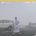 Carambola en Emiratos Arabes por niebla