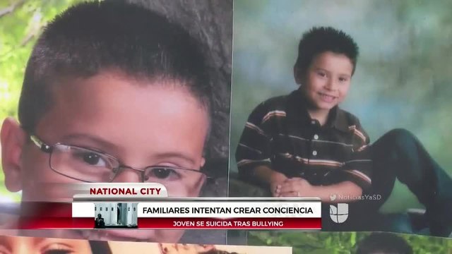 Familiares intentan crear conciencia tras suicidio de víctima de bullying