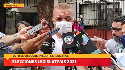 Elecciones legislativas 2021, Vicegobernador Carlos Arce